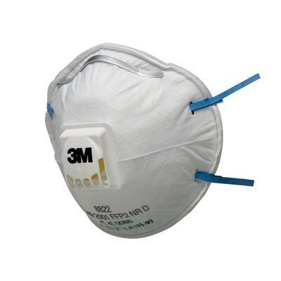 3M 8822 FFP2 Ventilli Toz Maskesi (10 Adet)