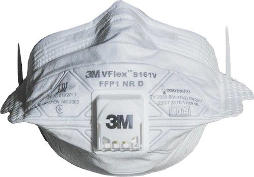 3M 9161E FFP1 Ventilli Toz Maskesi (15 Adet)