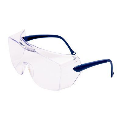 3M™ OX 1000 Gözlük Üstü Koruyucu Gözlükler, Şeffaf Mercek, 17-5118-0000M