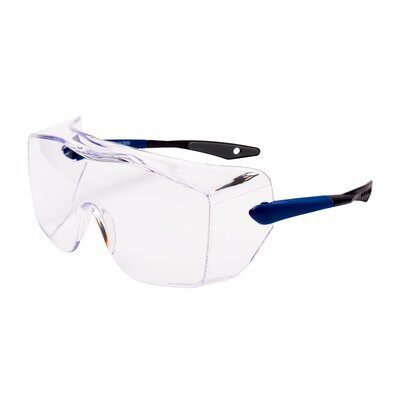 3M™ OX 3000 Gözlük Üstü Koruyucu Gözlükler, Çizilme ve Buğu Önleyici Kaplama, Şeffaf Mercek, 17-5118-3040M