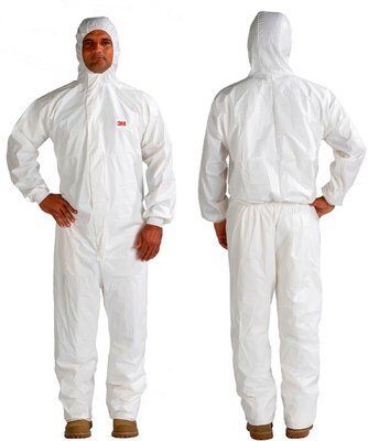 3M 4545  Beyaz Lamine Özel Ambalajlı Tulum