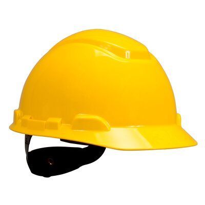 3M™ H700 Serisi Güvenlik Bareti, Mandallı, Yalıtkan, 440v, Sarı, H-701N-GU