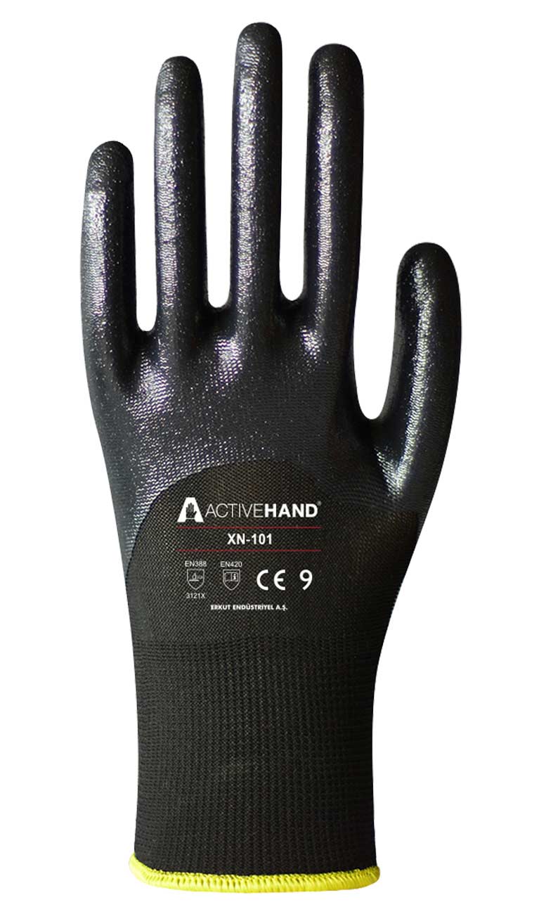 XN-101 Nitril Kaplamalı Eldiven