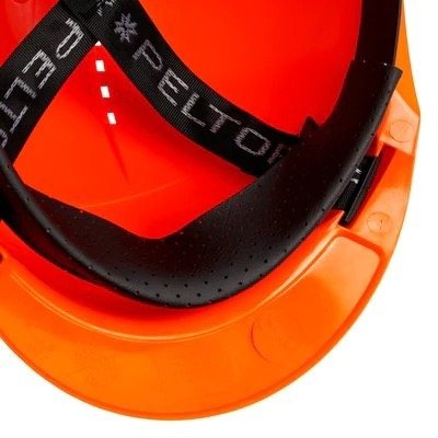 3M Sert Başlık, Uvicator, Mandallı, Havalandırmalı, Plastik Ter Bantlı, Turuncu Baret, G3000NUV-OR