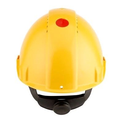 3M™ Sert Başlık, Uvicator, Mandallı, Havalandırmalı, Plastik Ter Bantlı, Sarı Baret, G3000NUV-GU