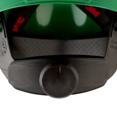 3M™ Sert Başlık, Uvicator, Mandallı, Havalandırmalı, Plastik Ter Bantlı, Yeşil Baret, G3000NUV-GP