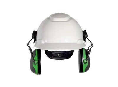3M™ PELTOR™ Kulaklık, 26 dB, Yeşil, Barete Takılır, X1P5E