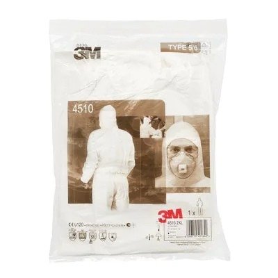 3M 4510  Beyaz Tulum Tip 5-6