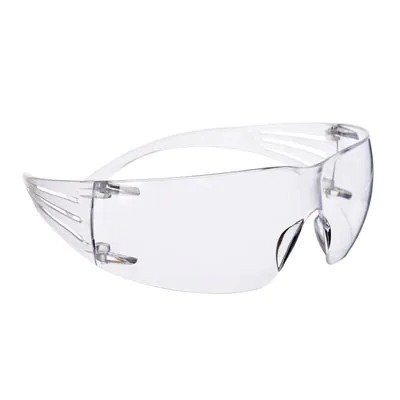 3M™ SecureFit™ Koruyucu Gözlükler, Çizilmez / Buğu Önleyici, Seffaf Lens, SF201