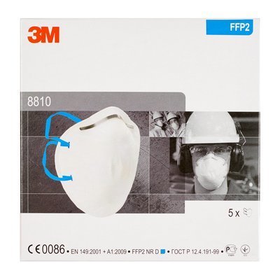 3M FFP2 8810 Partikül Solunum Maskesi (20 Adet)