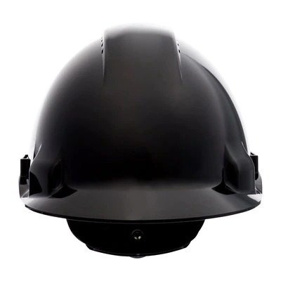 3M™ Sert Başlık, Uvicator, Mandallı, Havalandırmalı, Plastik Ter Bantlı, Siyah Baret, G3000NUV-SV
