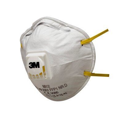 3M 8812 FFP1 Ventilli Toz Maskesi (10 Adet)